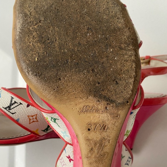 Louis Vuitton pink Multicolor Monogram shoes - Picture 13 of 15